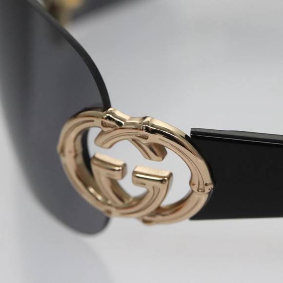 GUCCI Sunglasses Plastic Black Auth yk15937 - Picture 9 of 12